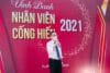 LỄ VINH DANH NHÂN VIÊN CỐNG HIẾN NĂM 2021