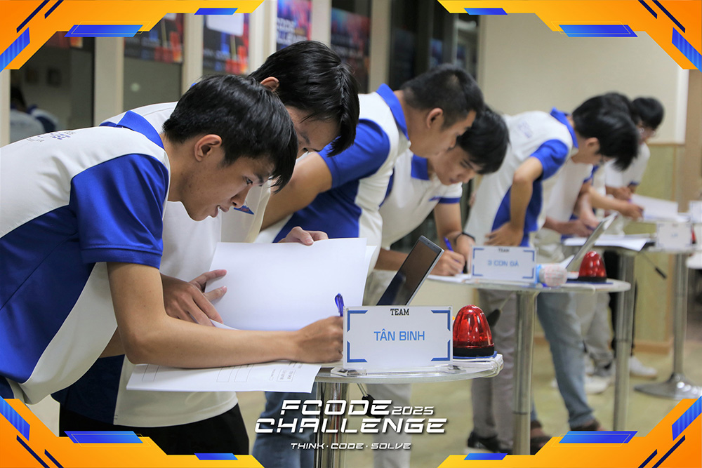 FCODE CHALLENGE 2025 – HÀNH TRÌNH TRÍ TUỆ VÀ TEAMWORK