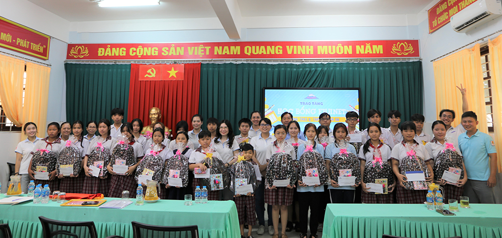 FUJINET TIẾP TỤC HÀNH TRÌNH VÌ GIÁO DỤC TẠI XÃ ĐẢO THẠNH AN