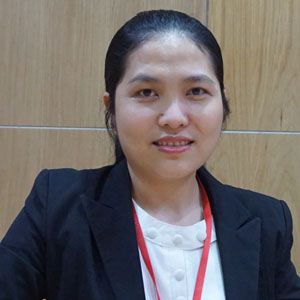 Chị Nguyễn Thị Cẩm Thi cựu sinh viên trường Đại Học Nông Lâm TPHCM.